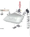 БАЛАСТ МОДУЛ LED BMW X3 F25 63117316214 ,63117297431