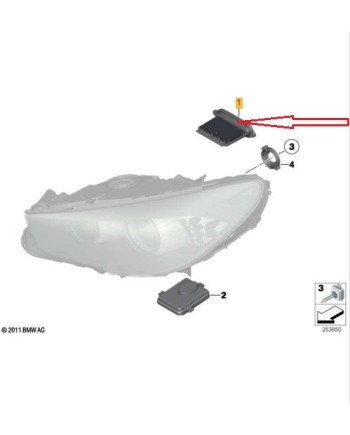 БАЛАСТ МОДУЛ LED BMW F10/F11 TMS 63117304906,63117258278