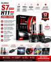 Крушки H11/H8 LED AUDEW 360 CANBUS ЗА ФАРОВЕ С ЛУПИ